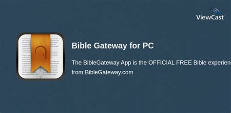 Download Bible Gateway for PC / Windows / Computer