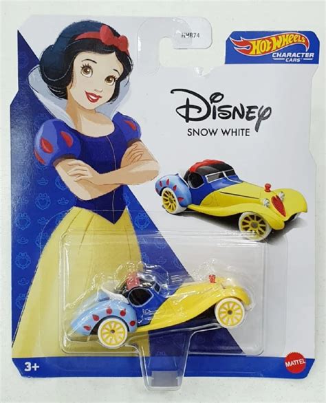 Hot Wheels Snow White Branca De Neve Character Cars