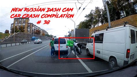 New Russian Dash Cam Car Crash Compilation Youtube