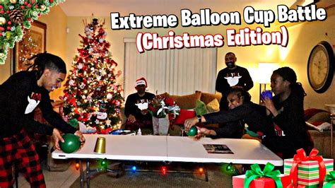 Extreme Balloon Cup Battle (Christmas Edition) - YouTube