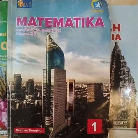 Jual Buku Paket Matematika Wajib Kelas Sma Grafindo Logo Facil