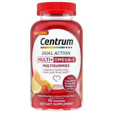 Centrum Multigummies Multi Omega 3 Centrum