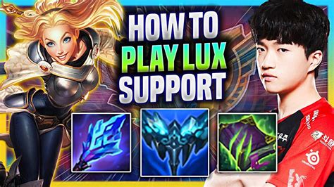 LEARN HOW TO PLAY LUX SUPPORT LIKE A PRO T1 Keria Plays Lux Support