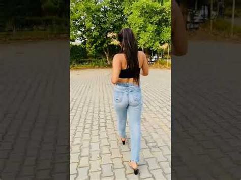 Jeans Walk Girls Big Ass Shorts YouTube