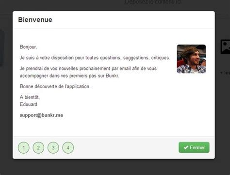 Message De Bienvenue Avec Présentation Support Bienvenue Questions