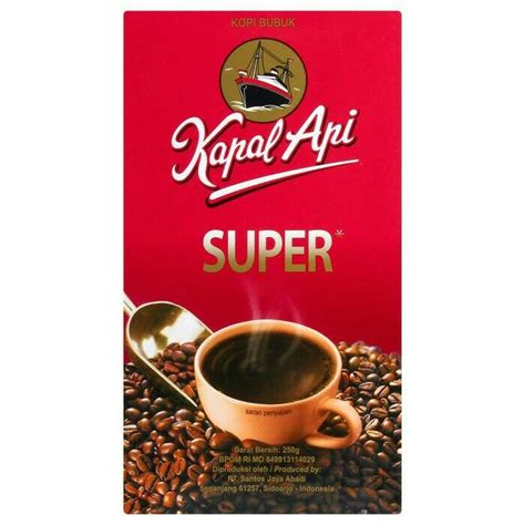 Jual Kapal Api Kopi Bubuk Super Box Gram Premium Kapal Api Bubuk