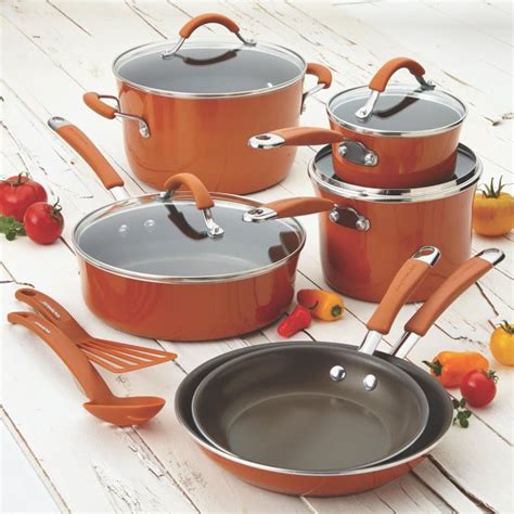 Home: Rachel Ray cookware set (multiple colors) $122 (orig. $300 ...