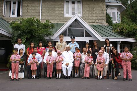 Sikkim Now Governor Interacts With Team From Siliguri School