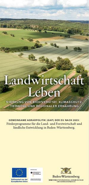 Gap Landwirtschaft Leben Ministerium F R Ern Hrung L Ndlichen Raum