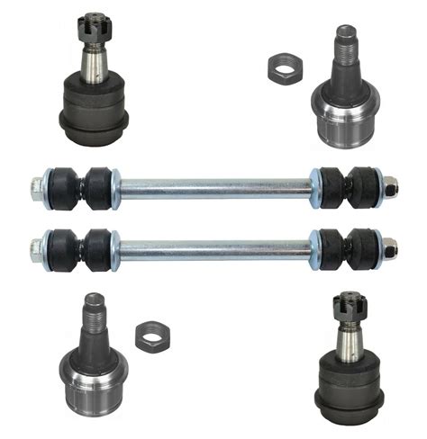 6 Pc Front Suspension Kit Sway Bar End Links Upper And Lower Ball Joints Fits Select 2000 2002