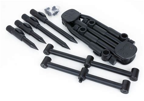 Fox Black Label Complete Pod 3 Rod Kit Rod Pod