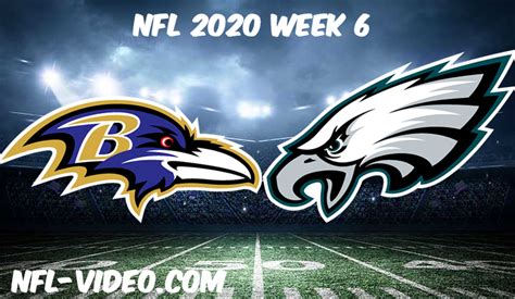 Baltimore Ravens vs Philadelphia Eagles Full Game & Highlights NFL 2020 ...