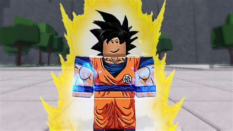 Becoming GOKU In Roblox Saitama Battlegrounds YouTube