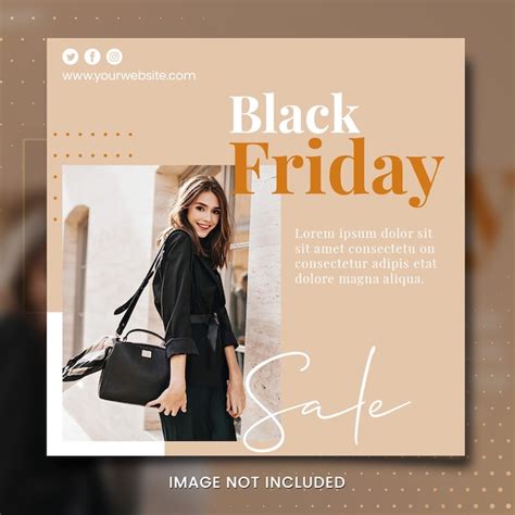 Premium Psd Fashion Social Media Template