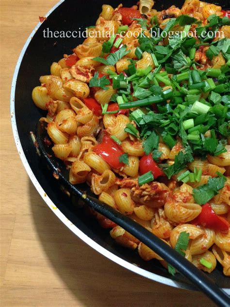 The Accidental Cook Makaroni Goreng Pedas Spicy Fried Macaroni