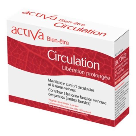 Activa Bien Tre Circulation G Lules Mapharmanaturelle