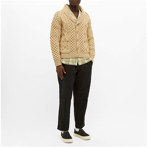 Inverallan 6A Shawl Cardigan Oat END US