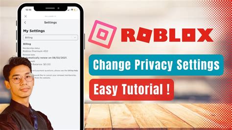 How To Change Privacy Settings On Roblox YouTube