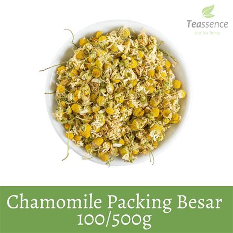 Jual Chamomile Tea Teh Kamomil Bulk Size 100g Dried Chamomile