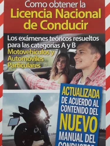 Revista Guía Como Obtener La Licencia Nacional De Conducir MercadoLibre