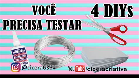 Ideias Geniais Que Voc Precisa Testar Cicera Criativa Youtube