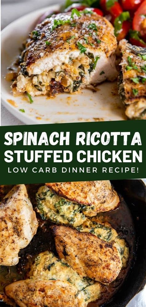 Spinach Ricotta Stuffed Chicken Spoonful Of Flavor