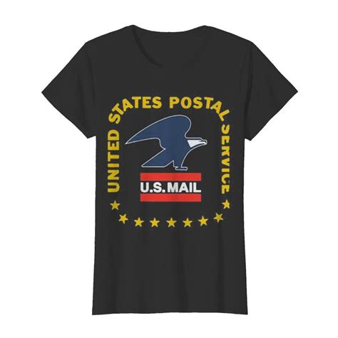 United States Postal Service Us Mail Stars Shirt Fashion Trending T Shirt Store