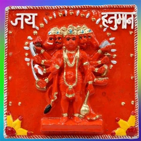 SB 583 Fiber Panchmukhi Hanuman Statue Temple At Rs 500 In Anandapur