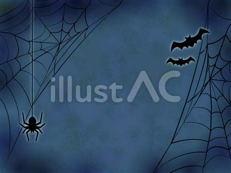 Free Vectors | Dark and spooky spider web background material