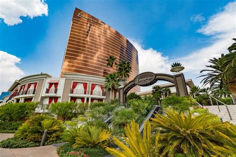 Entrance in Encore Hotel and Casino in Las Vegas, Nevada. Editorial ...