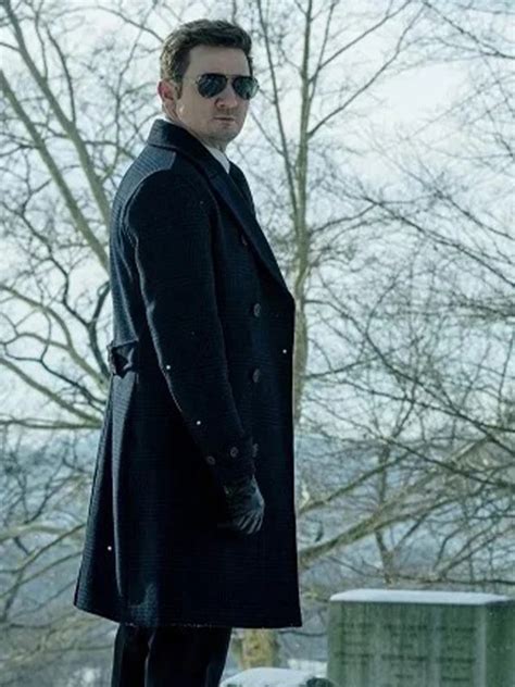 Mayor Of Kingstown S03 Jeremy Renner Trench Coat