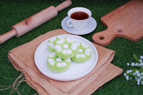 Premium Photo Kue Putu Ayu A Traditional Indonesian Snack Made From