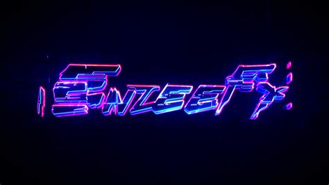 Cyberpunk Style Logo Reveal Enzeefx