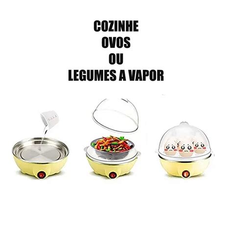 Máquina de Cozinhar Ovo Ovos a Vapor MadeiraMadeira