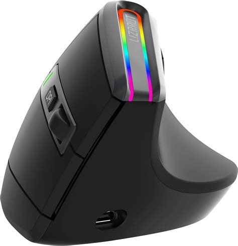 Ratón ergonómico inalámbrico LIZRROT Vertical Bluetooth Mouse