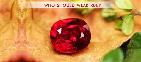 Astrological Benefits of Wearing Ruby (Manik/ Chunni) Gemstone...