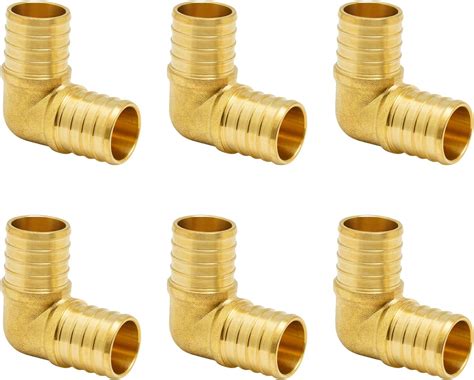 2 Pieces Xfitting 1 Pex X 34 Male Npt Threaded Adapter Brass Crimp Fitting