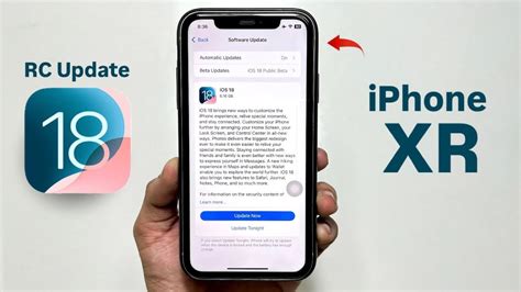 Ios Rc Update On Iphone Xr How To Update Install Ios Rc On