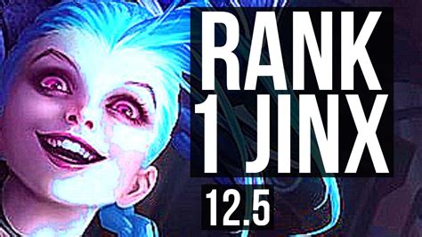 JINX Renata Glasc Vs JHIN Yuumi ADC DEFEAT Rank 1 Jinx 13 3