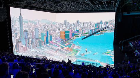 3Dimensional Unpacked Event | Samsung Note 8 Massive Screens Visual ...