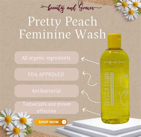 Beauty And Graces Pretty Peach Feminine Wash 150 Ml Colabella