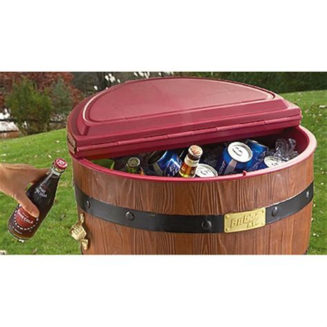 55 Qt Whiskey Barrel Cooler 188704 Coolers At Sportsmans Guide