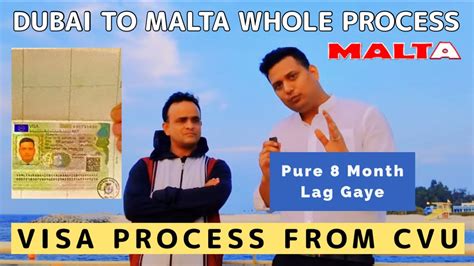 Malta Visa For Indian Approved After 8 Month Dubai To Malta Whole