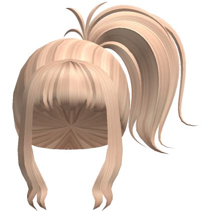 Blonde Wavy Gyaru Ponytail S Code Price RblxTrade