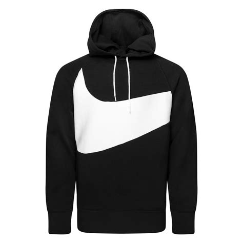 Nike Sweat Capuche Sportswear Swoosh Tech Fleece Noir Blanc