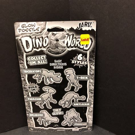 Dino World Glow Fossils Parasaur & Stegosaur (NEW) – Encore Kids ...