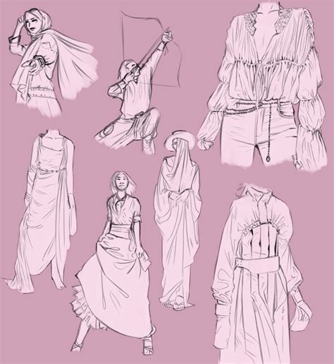 Artstation Clothing Folds Studies