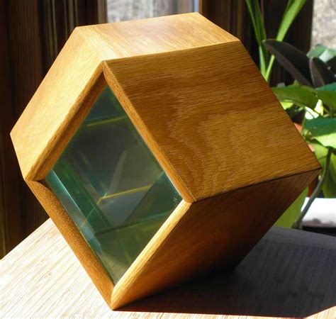 1984 Rhombic Dodecahedron – Ensightful %Mirror Box %Geometric Solid