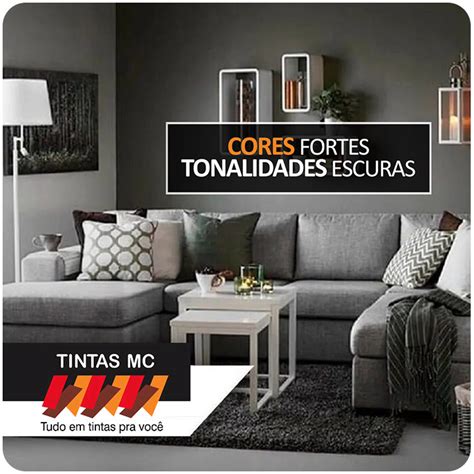 Tintas Cores Fortes E Tons Escuros Transforme Seus Ambientes