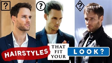 How To Choose The Right Hairstyle For Men Face Shape Hair Texture